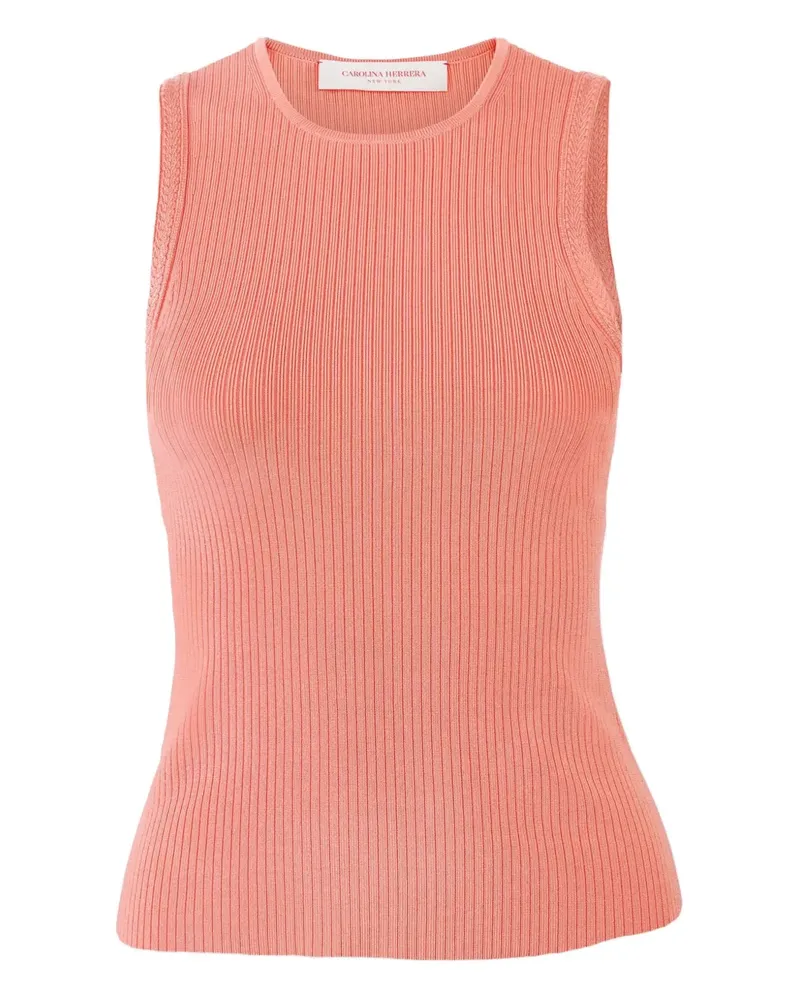 Carolina Herrera New York Geripptes Trägershirt - Rosa Rosa