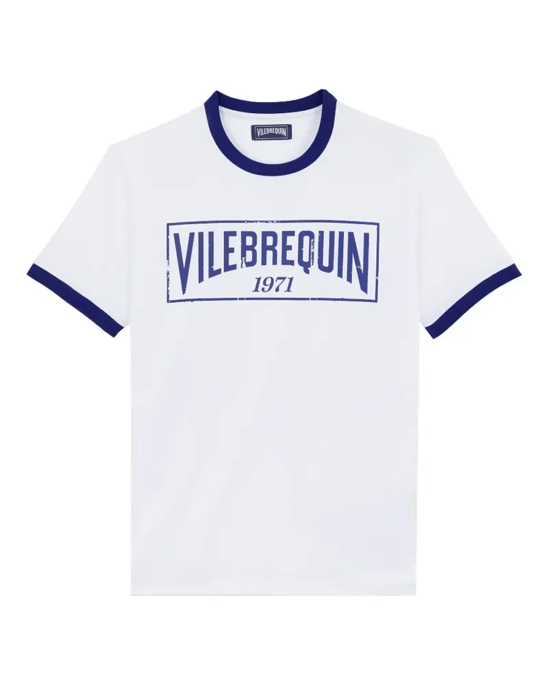 Vilebrequin crew-neck logo T-shirt - Weiß Weiß