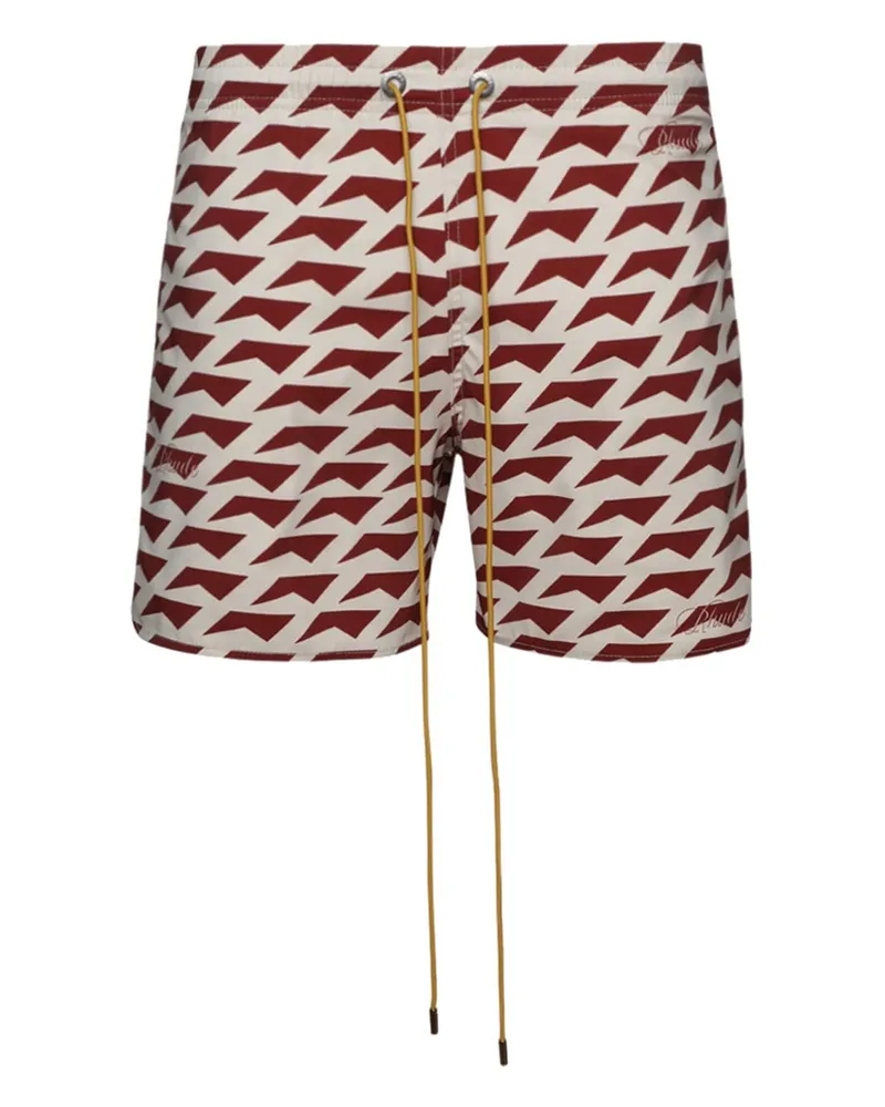 RHUDE Dolce Vita Badeshorts - Nude Nude