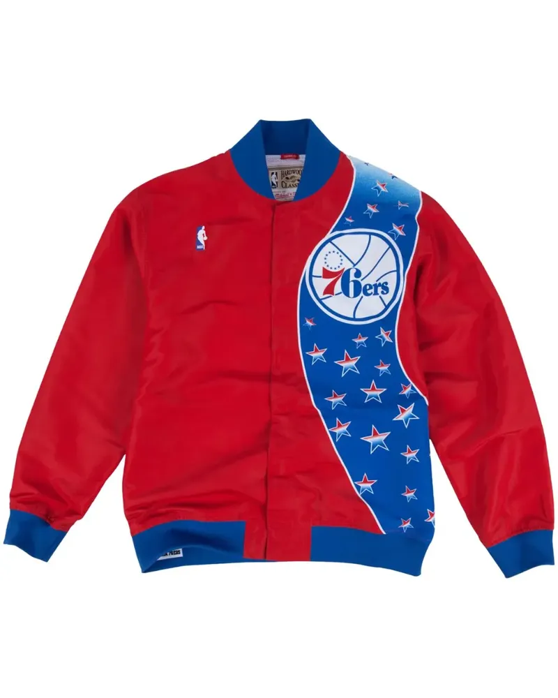 Mitchell & Ness NBA Philadelphia 76ers 93-94 Jacke - Rot Rot
