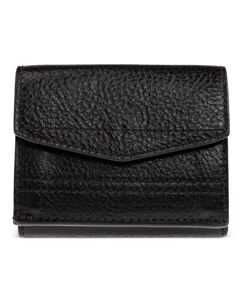 Christophe Lemaire Gear flap wallet - Braun Braun