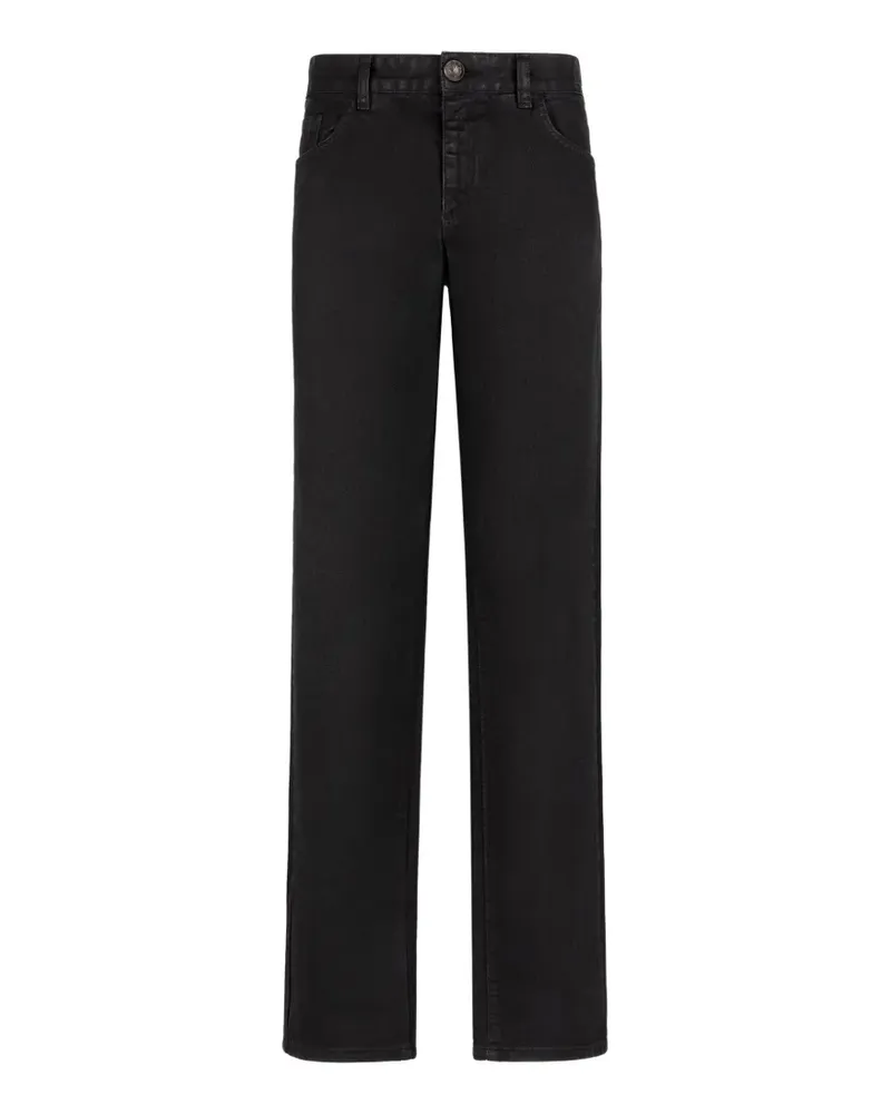 Roberto Cavalli straight-leg jeans - Schwarz Schwarz
