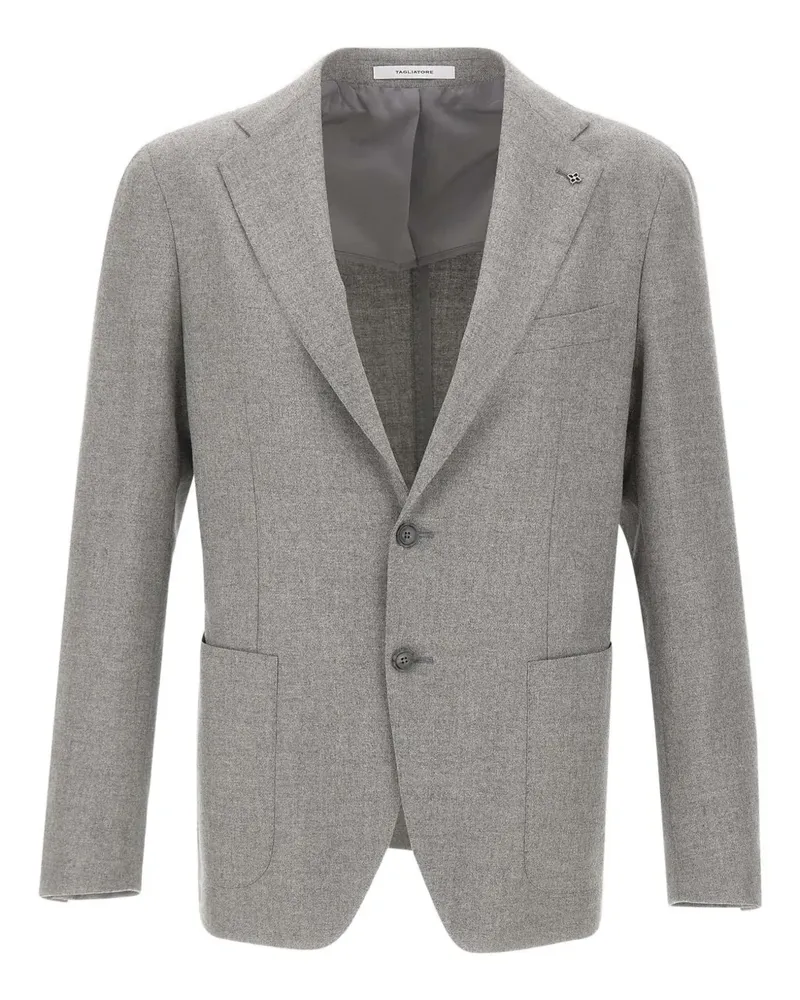 Tagliatore buttoned blazer - Grau Grau
