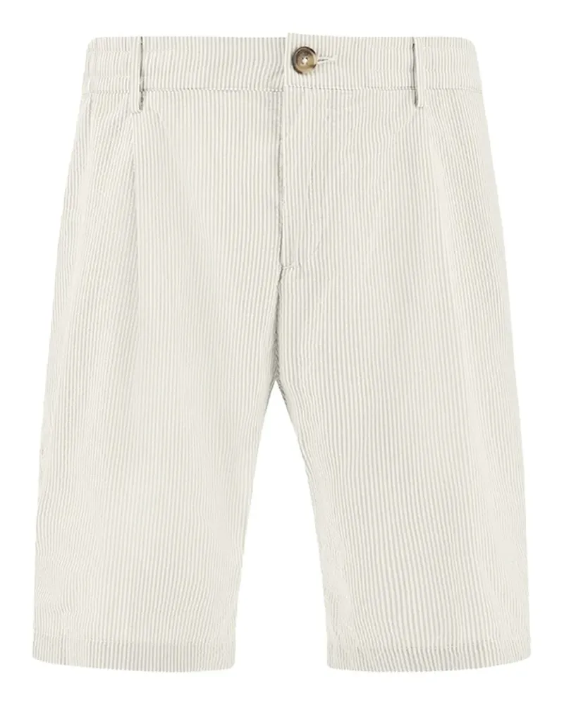 Paul & Shark stripe-pattern shorts - Nude Nude