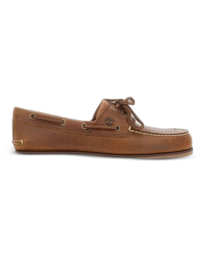Timberland Classic 2-Eye leather boat shoes - Braun Braun