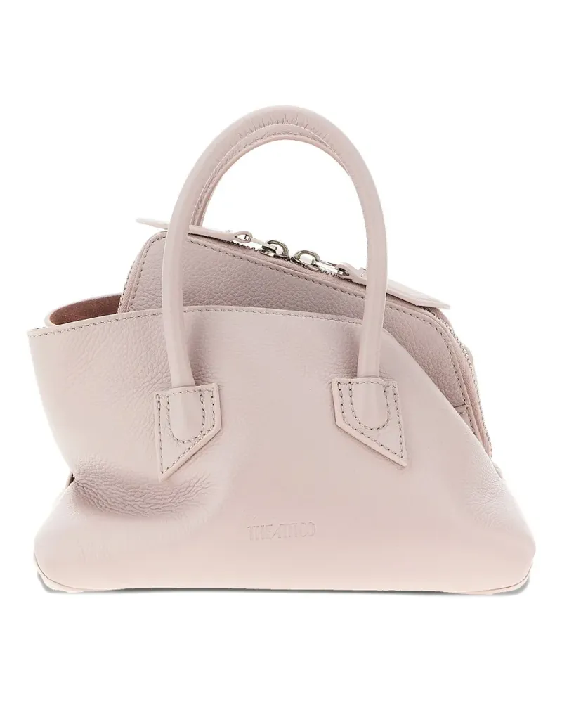 ATTICO Mini La Passeggiata Tote Bag mit Logo-Prägung - Rosa Rosa