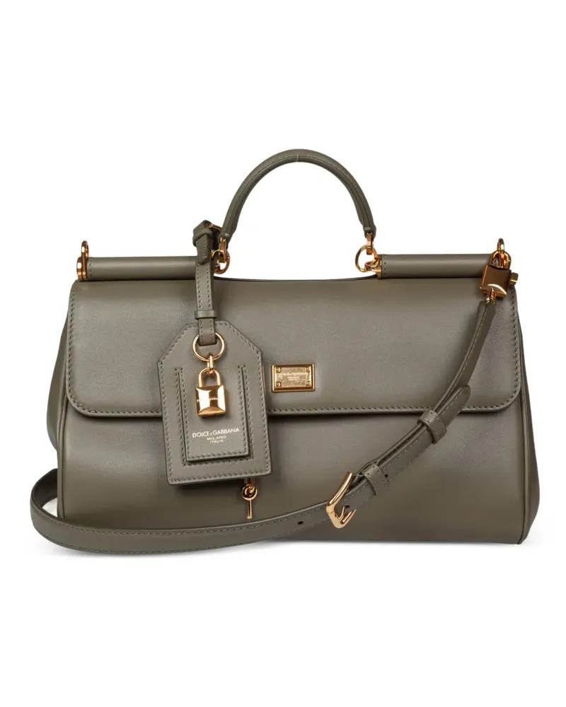 Dolce & Gabbana Sicily Schultertasche - Grün Grün