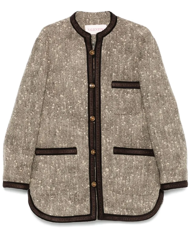 Valentino Garavani Jacke aus Wolle - Braun Braun