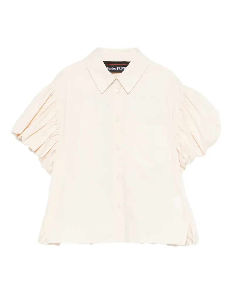 Collection Privée? Hemd mit gerafften Ärmeln - Nude Nude