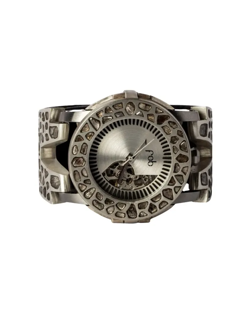 Parts Of Four P4—FOB Armbanduhr #113 41mm - Schwarz Schwarz