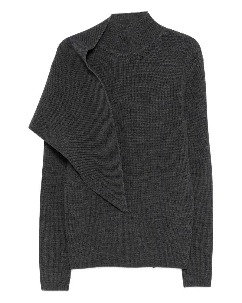Entire Studios Pullover mit Stehkragen - Grau Grau