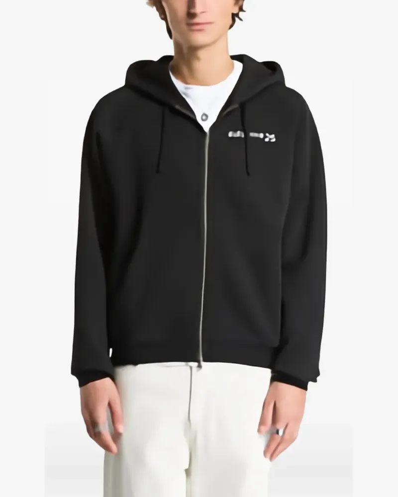 Dime Grid hoodie - Schwarz Schwarz