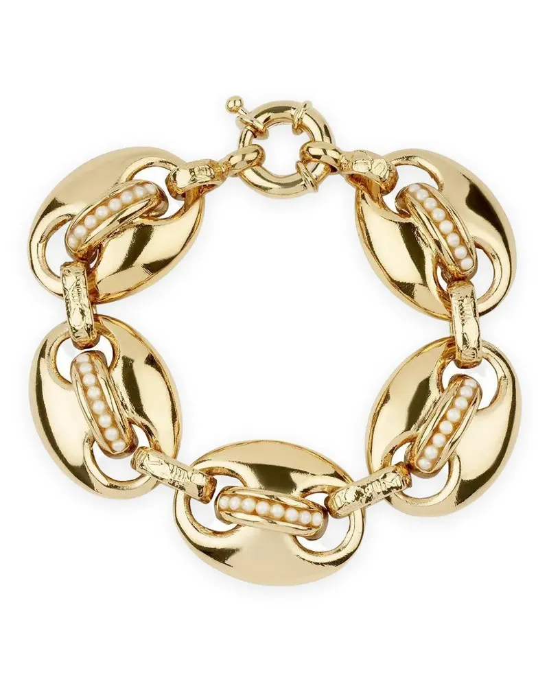 Gas Bijoux Mini Cophea Perlenarmband - Gold Gold