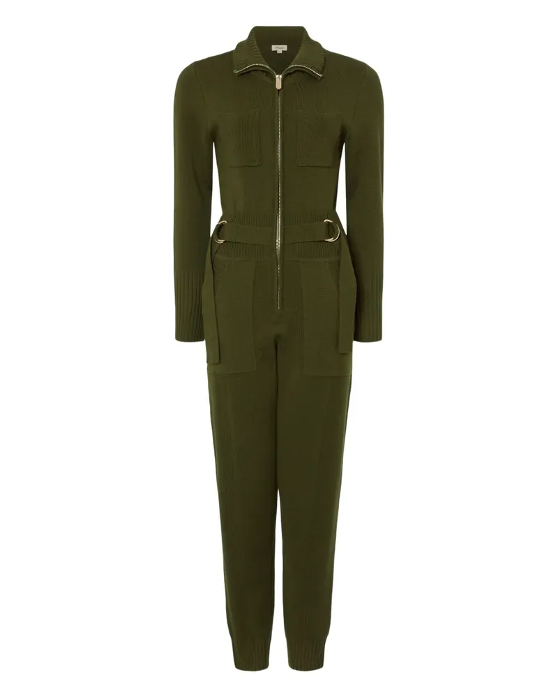 Temperley London Napoleon Jumpsuit aus Strick - Grün Grün