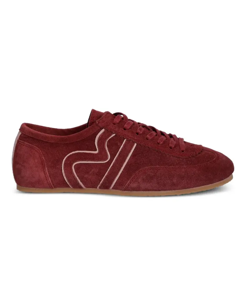 Billi Bi lace-up suede sneakers - Rot Rot