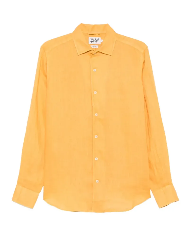 MC2 Saint Barth Raphael linen shirt - Gelb Gelb