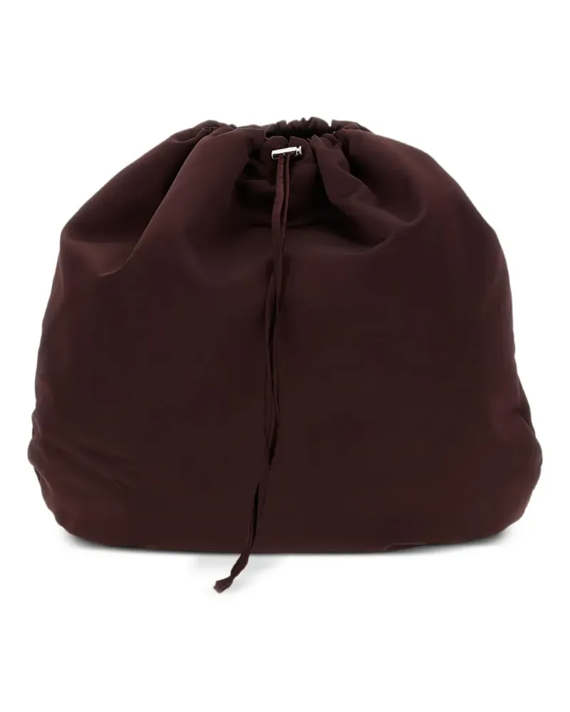 PLAN C Schultertasche mit Kordelzug - Rot Rot