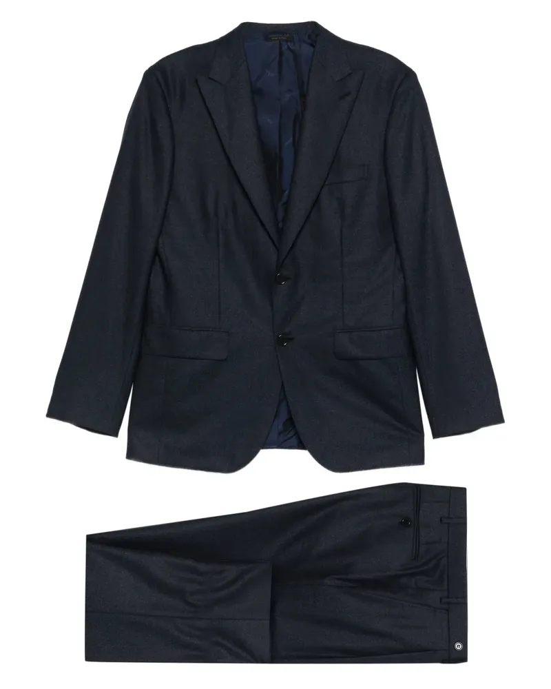 Brioni Einreihiger Anzug - Blau Blau