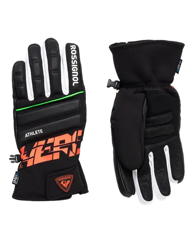 Rossignol Hero Master logo-patch ski gloves - Schwarz Schwarz