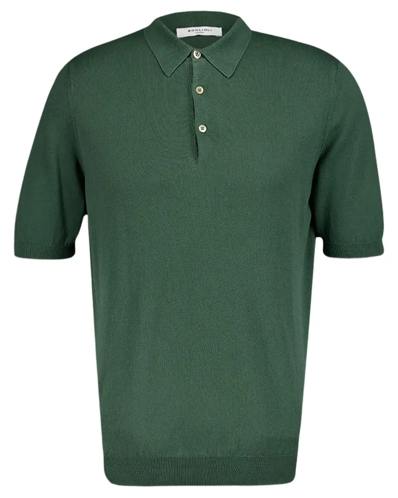 Boglioli Klassisches Poloshirt - Grün Grün
