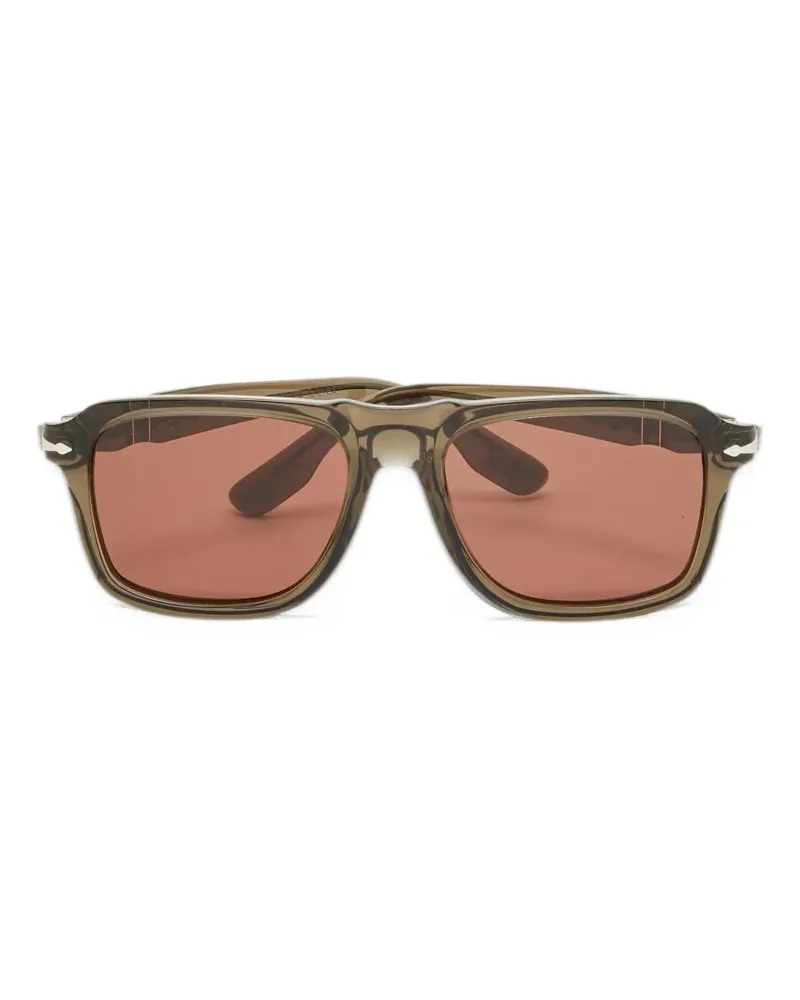Persol Wayfarer rectangle-frame sunglasses - Braun Braun