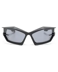 Givenchy Giv Cut Sonnenbrille mit Shield-Gestell Schwarz