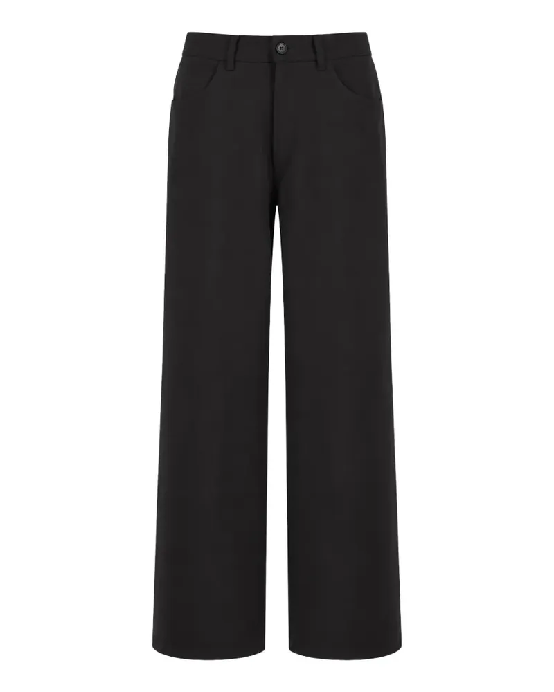 Société Anonyme Red Cross wide-leg trousers - Schwarz Schwarz