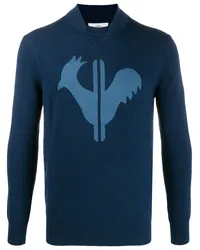 Rossignol Pullover mit Rundhalsausschnitt Blau