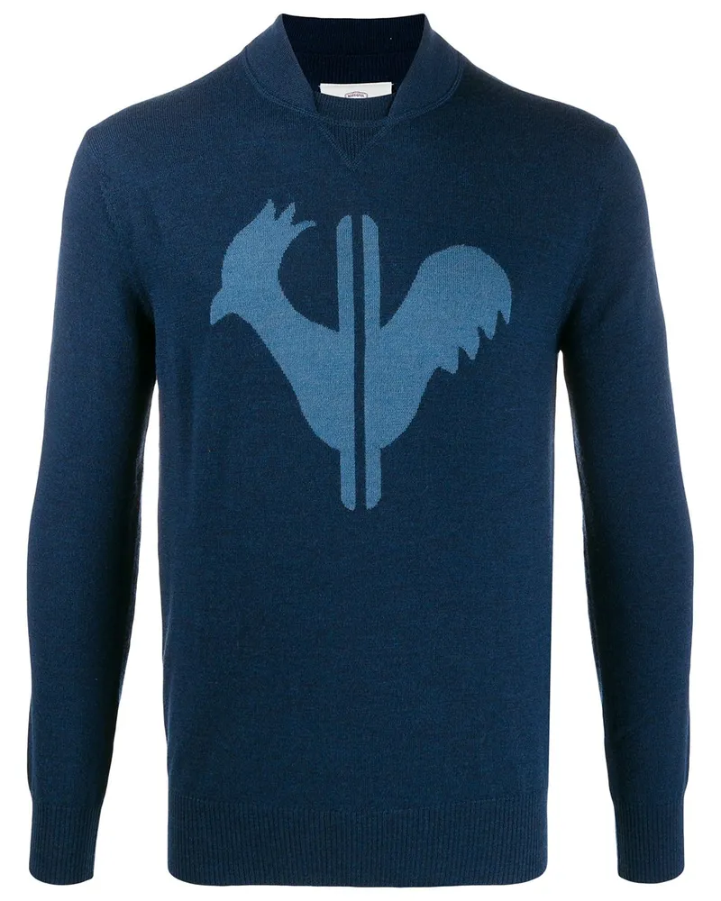 Rossignol Pullover mit Rundhalsausschnitt Blau