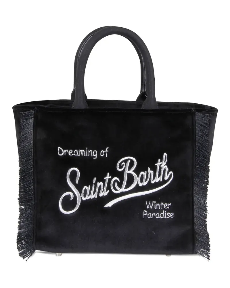 MC2 Saint Barth zip-fastening tote bag - Schwarz Schwarz
