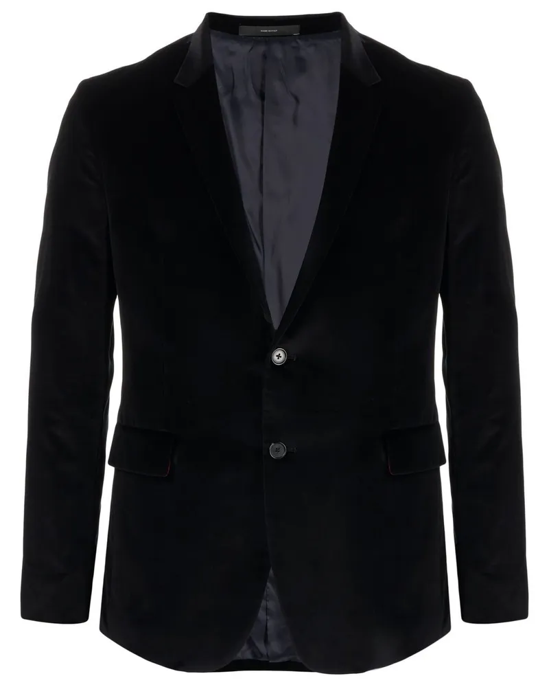 Paul Smith Einreihiges Sakko - Schwarz Schwarz