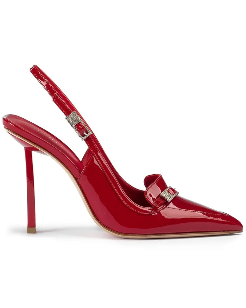Le Silla Morgana Slingback-Pumps 80mm - Rot Rot