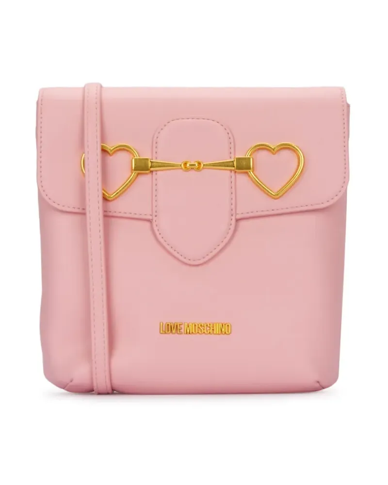 Moschino Klassische Schultertasche - Rosa Rosa