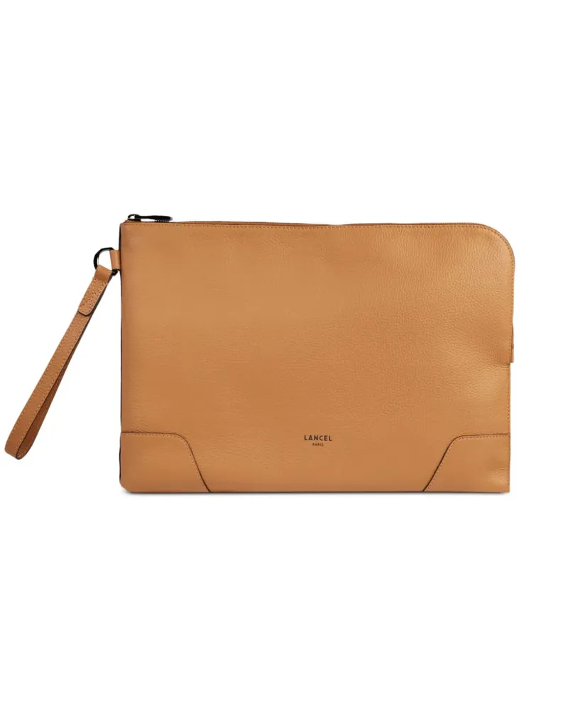 Lancel Charlie Clutch - Braun Braun