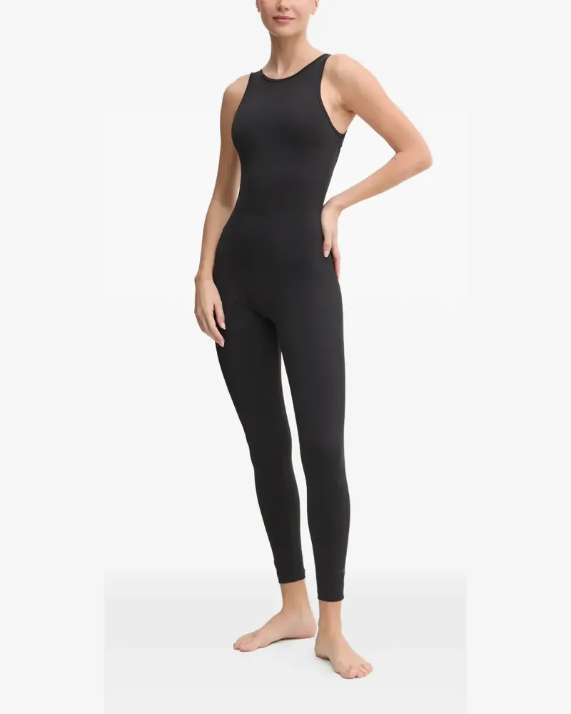 Casall Jumpsuit mit überkreuzten Trägern - Schwarz Schwarz