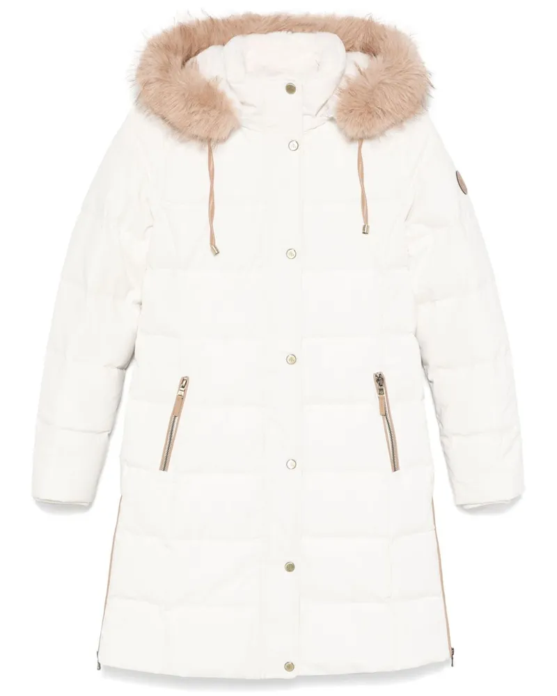 Ralph Lauren Gefütterter Mantel - Weiß Weiß