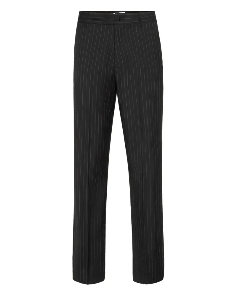 Philipp Plein Hose mit Nadelstreifen - Grau Grau