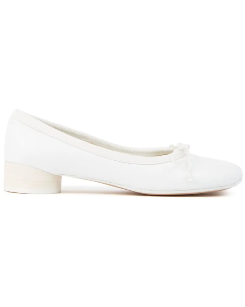 Maison Margiela Anatomic Ballerinas 30mm - Weiß Weiß