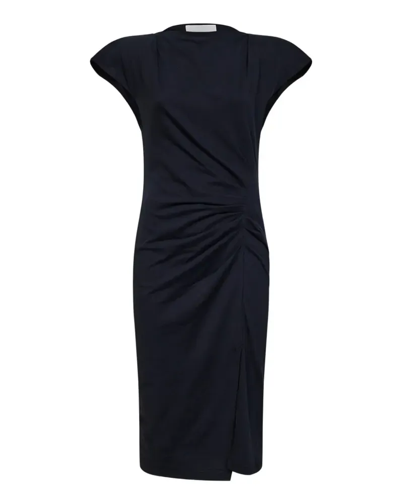 Isabel Marant Gerafftes Maxikleid - Schwarz Schwarz