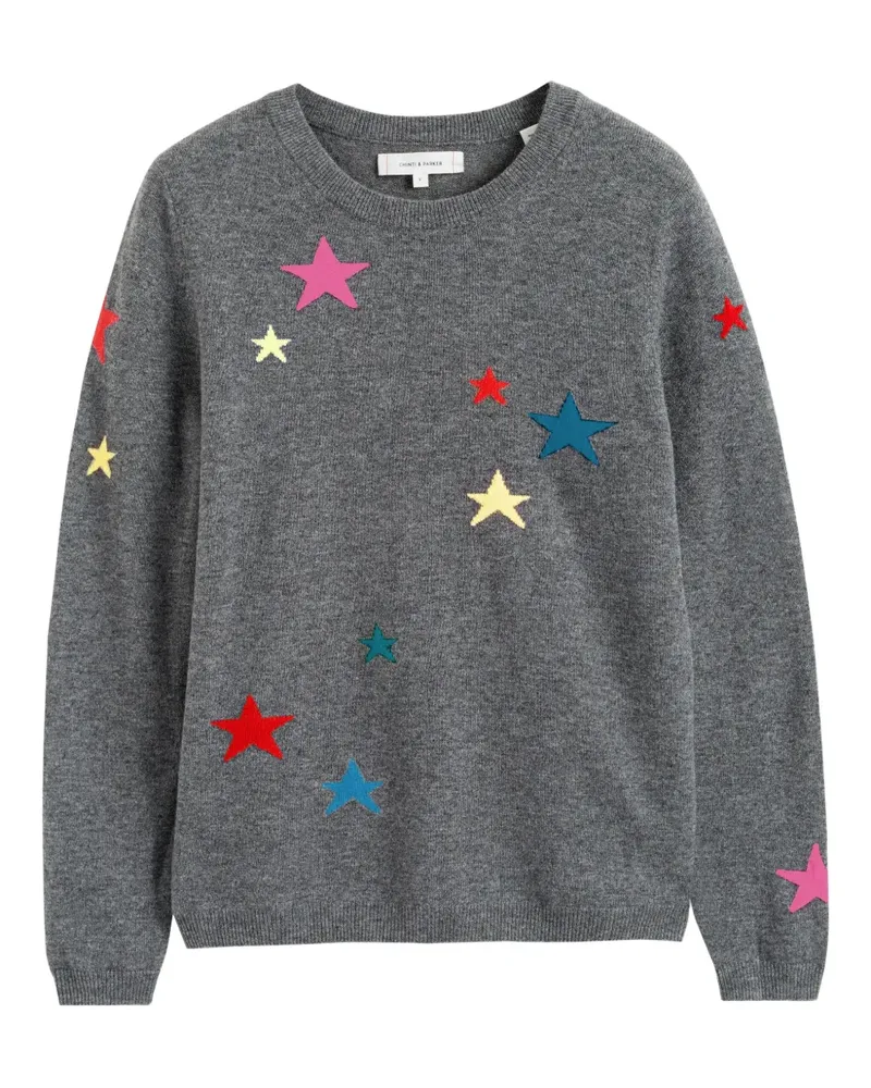 Chinti & Parker Pullover mit Sternmotiv - Grau Grau