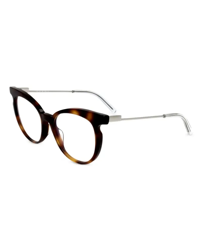 Marni Cat-Eye-Brille in Schildpattoptik - Braun Braun