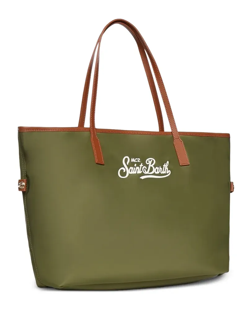 MC2 Saint Barth City logo-detail tote bag - Grün Grün
