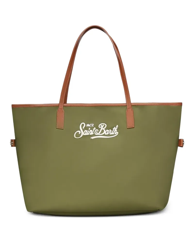 MC2 Saint Barth City logo-detail tote bag - Grün Grün
