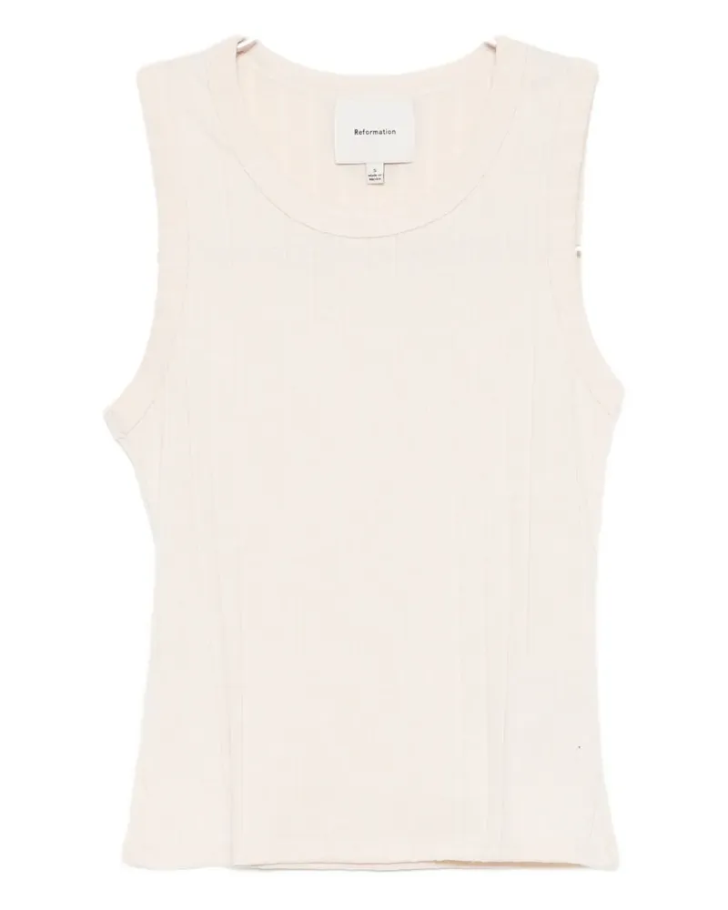 Reformation Kester top - Nude Nude