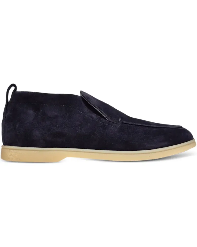 Henderson Stiefel aus Wildleder - Blau Blau