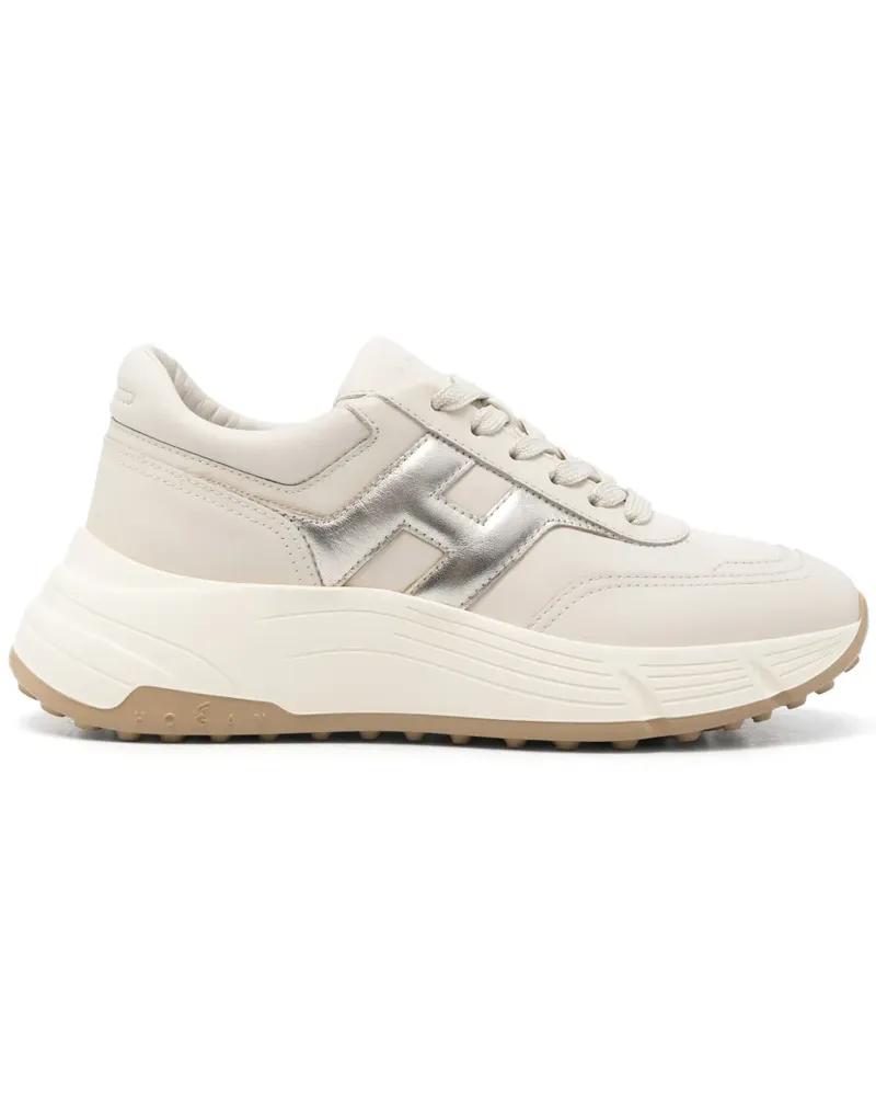 Hogan Hi-Fi Sneakers - Nude Nude