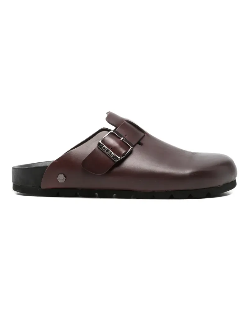 Cult Scorpion 4783 buckle-strap leather mules - Braun Braun
