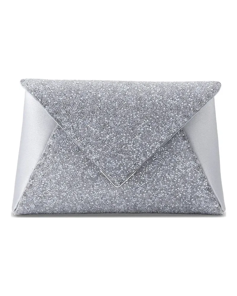 Tyler Ellis small Lee Pouchet crystal-embellished clutch bag - Silber Silber