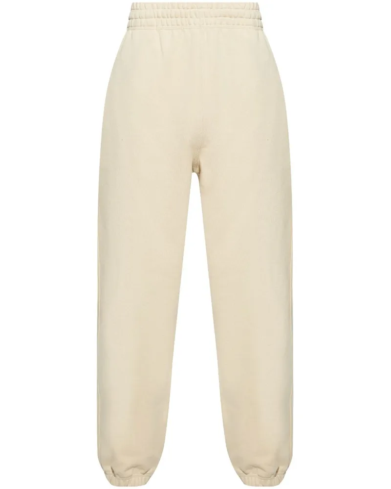 Burberry Check Label Jogginghose - Nude Nude