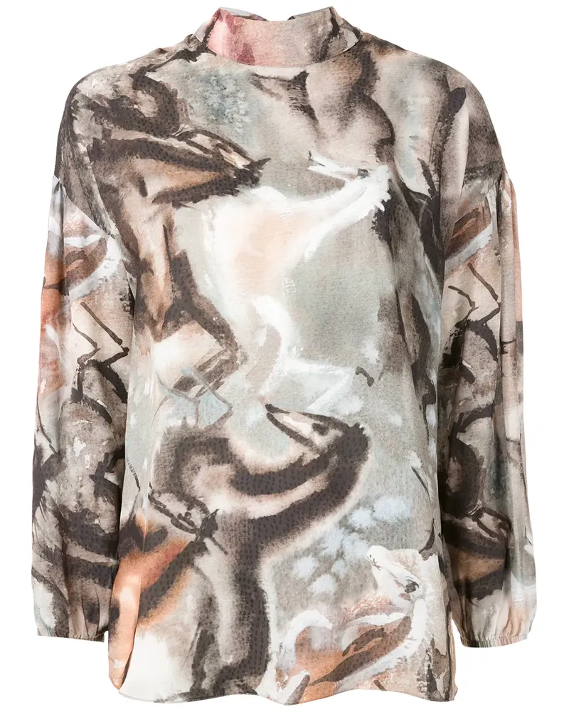 OLYMPIAH Hipismo' Bluse - Mehrfarbig Mehrfarbig